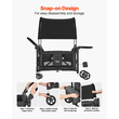 VEVOR Wagon καρότσι για 4 παιδιά Push Pull Quad πτυσσόμενο καρότσι για κάμπινγκ