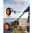 Trailer 1000lbs Dolly 16,7 and 22 σε ρυθμιζόμενο ύψος 2 σε μπάλα 14 σε ελαστικά