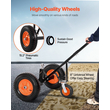 Trailer 1200lbs Dolly 18 and 22 σε ρυθμιζόμενο ύψος 2 σε μπάλα 15,2 σε ελαστικά