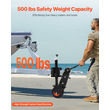 Trailer Dolly 500lbs Tongue Weight Χωρητικότητα 13 έως 23,2 ίντσες Ρυθμιζόμενο ύψος