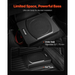 VEVOR 10&quot; 240W κάτω από τη θέση Subwoofer αυτοκινήτου Λεπτό σύστημα υπογούφερ αυτοκινήτου/φορτηγού
