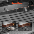 VEVOR Cargo Mat &amp; Backrest Mat TPE Custom Fit for Kluger &amp; Highlander 2020-2024