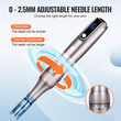 VEVOR M8S Professional Microneedling Pen 6-Speed ​​Electric Beauty Pen 20 Needles