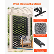 VEVOR Metal Privacy Screen 47&quot; x 72&quot; Ανεξάρτητες Εξωτερικές Οθόνες Προστασίας Προσωπικών Δεδομένων
