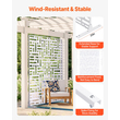 VEVOR Metal Privacy Screen 47&quot; x 76&quot; Εξωτερικές οθόνες &amp; πάνελ απορρήτου Λευκό