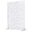 VEVOR Metal Privacy Screen 47&quot; x 76&quot; Εξωτερικές οθόνες &amp; πάνελ απορρήτου Λευκό