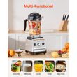 Blender VEVOR 85 oz 1400W για Smoothies Μπλέντερ Επεξεργασίας Τροφίμων για Κουζίνα