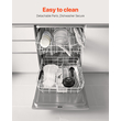 Blender VEVOR 85 oz 1400W για Smoothies Μπλέντερ Επεξεργασίας Τροφίμων για Κουζίνα