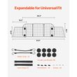 VEVOR Dog Carrier Barrier 38,5&quot;-61,6&quot; Ρυθμιζόμενη πύλη διαιρέτη για κατοικίδια για χώρο φορτίου