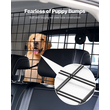 VEVOR Dog Carrier Barrier 38,5&quot;-61,6&quot; Ρυθμιζόμενη πύλη διαιρέτη για κατοικίδια για χώρο φορτίου