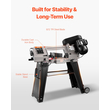 VEVOR Metal Horizontal Band Saw 4 in x 6 in 550 W Variable Speed ​​Band Saw 220V