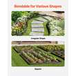 VEVOR Metal Landscape Edge 8 Packs 72in Ανθεκτικό στη σκουριά εύκαμπτο για κήπο στον κήπο