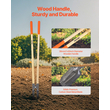 VEVOR Post Hole Digger με ξύλινη λαβή και σημάδια ζυγαριάς 57,5&quot; Hole Digger