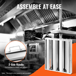 VEVOR 15,5Wx19,5H Inch Commercial Hood Filter Range Hood Διάφραγμα από ανοξείδωτο χάλυβα