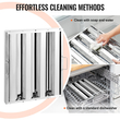 VEVOR 15,5Wx19,5H Inch Commercial Hood Filter Range Hood Διάφραγμα από ανοξείδωτο χάλυβα