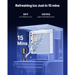 VEVOR Commercial Ice Maker 300 lbs/24 h Αυτοκαθαριζόμενη παγομηχανή - Μόνο κεφαλή