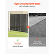 VEVOR Chain Link Fence Slats Privacy Διπλό τοίχωμα με φτερά για ψηλό φράχτη 8&#039;
