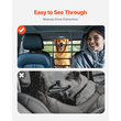 VEVOR Dog Barrier Car Metal Adjustable Pet Barrier Universal-Fit Divier Car