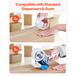 VEVOR Packing Tape 36 Rolls 65 Yards Heavy Duty Clear Packing Tapes 2,7 Mil