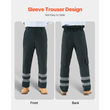 VEVOR Chainsaw Chaps 42,5" Στυλ Wrap Chains Safety Chaps Class A Large