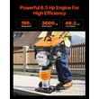 VEVOR 6,5 HP 196 cc Τετρα-ελατήρια Jumping Jack Vibratory Rammer Tamper Compactor