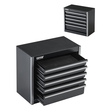 VEVOR Tool Box 8,6 ιντσών Φορητό μεταλλικό κουτί εργαλείων με 5 συρτάρια Tool Organizer