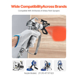 Πιστόλι βαφής VEVOR Airless 3600PSI Πιστόλι ψεκασμού υψηλής πίεσης χωρίς αέρα με 5 άκρες