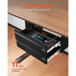 VEVOR 2 Συρτάρι 40 cm κάτω από το γραφείο Συρτάρι Organizer Συρτάρι εξοικονόμησης χώρου