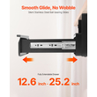 VEVOR 33 cm με δυνατότητα κλειδώματος κάτω από το γραφείο Συρτάρι Organizer Συρτάρι προς τα έξω Συρτάρι οικιακού γραφείου