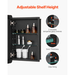 VEVOR Medicine Cabinet 16" x 24" Mirror Medicine Cabinet Ρυθμιζόμενα ράφια