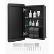 VEVOR Medicine Cabinet 16" x 24" Mirror Medicine Cabinet Ρυθμιζόμενα ράφια