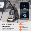 VEVOR Soldering Iron Station 80W LED Κιτ σταθμού συγκόλλησης Χέρια βοήθειας