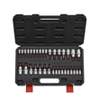 Torx Bit Socket Σετ 34 τεμαχίων Solid Star and Tamper Proof T6-T70 S2 Alloy Steel