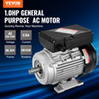 Ηλεκτρικός κινητήρας VEVOR 2,2KW 2800RPM AC 220~240V 13,8A 1-φασικός άξονας με κλειδί 24mm