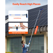 VEVOR Water Fed Pole Kit 3,6m Solar Panel Cleaning Pole with Extentable Handle