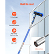 VEVOR Water Fed Pole Kit 3,6m Solar Panel Cleaning Pole with Extentable Handle