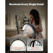 Half Moon Light for Esthetician 2 σε 1 LED δαπέδου και φωτιστικό γραφείου Φωτιστικό βλεφαρίδων τοξωτό