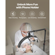 Half Moon Light for Esthetician 2 σε 1 LED δαπέδου και φωτιστικό γραφείου Φωτιστικό βλεφαρίδων τοξωτό