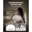 Φωτιστικό Half Moon for Esthetician Φωτιστικό δαπέδου LED 26 ιντσών με δυνατότητα ρύθμισης φωτισμού βλεφαρίδων τοξωτό
