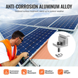 Βάση στήριξης VEVOR Solar Panel Z 35-50mm Ρυθμιζόμενος σφιγκτήρας τελικής βάσης 20 ΤΕΜ