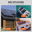 Βάση στήριξης VEVOR Solar Panel Z 35-50mm Ρυθμιζόμενος σφιγκτήρας τελικής βάσης 20 ΤΕΜ