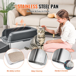 VEVOR 6 σε Deep Litter Box Κουτί απορριμάτων χωρίς οσμή με σανίδα ποδιών φιλτραρίσματος