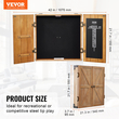 Επίσημο μέγεθος καμπίνας VEVOR Solid Wood Dartboard (Δεν περιλαμβάνεται το Dartboard)