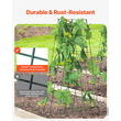 Πτυσσόμενο μεταλλικό καφασωτό κήπου VEVOR A-Frame Cucumber Trellis 39" x 32