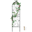 VEVOR Metal Garden Trellis for Climbing Plant Support 60 x 15 σε ανθεκτικό στη σκουριά