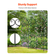 VEVOR 4 Packs Metal Garden Trellis for Climbing Plant Support 71x20 σε ανθεκτικό στη σκουριά