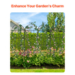 VEVOR 4 Packs Metal Garden Trellis for Climbing Plant Support 71x20 σε ανθεκτικό στη σκουριά