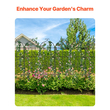 VEVOR 4 Packs Metal Garden Trellis for Climbing Plant Support 71x20 σε ανθεκτικό στη σκουριά