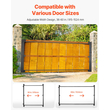 VEVOR Gate Building Kit Ταιριάζει 36 έως 60 σε μεγάλα ανοίγματα 6 έως 7 πόδια ψηλός φράχτης