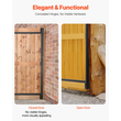VEVOR Gate Building Kit Ταιριάζει 60 έως 96 σε μεγάλα ανοίγματα 6 έως 7 πόδια ψηλός φράχτης